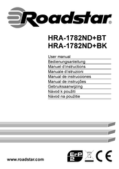 Roadstar HRA-1782ND+BK Manuel D'instructions