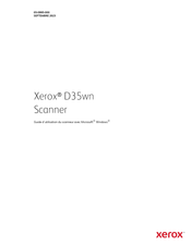 Xerox D35wn Guide D'utilisation