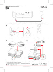 Optoma UHD51 Manuel D'utilisation