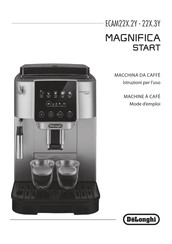 DeLonghi Magnifica Start ECAM22.3Y Serie Mode D'emploi