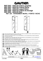 Gautier 320 Mode D'emploi