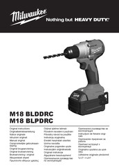 Milwaukee M18 BLDDRC Notice Originale