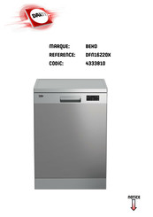 Beko DFN16220X Mode D'emploi