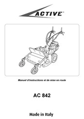 Active AC 842 Manuel D'instructions Et De Mise En Route