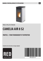 Red Heating CAMELIA AIR 8 S2 Manuel D'installation Et D'utilisation