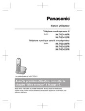 Panasonic KX-TGC423FR Manuel Utilisateur