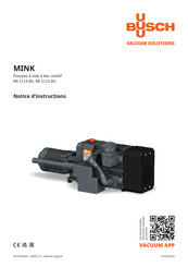 BUSCH MINK MI 2124 BV Notice D'instructions