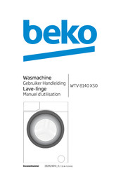 Beko WTV 8140 XSO Manuel D'utilisation