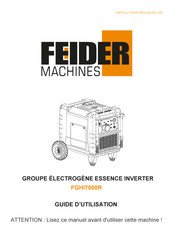 FEIDER Machines FGHI7000R Guide D'utilisation