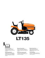 Husqvarna LT135 Manuel D'instructions