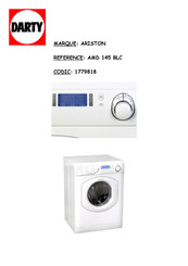 Ariston AMD 145 Mode D'emploi