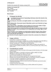 Jung 1724DM Mode D'emploi