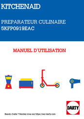 KitchenAid 5KSM7990X Manuel D'utilisation Et D'entretien