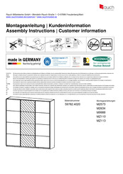 Rauch Orias 59782.4020 Instructions De Montage