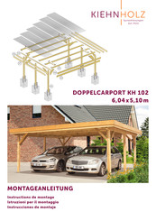 Kiehn-Holz KH 102 Instructions De Montage