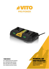 VITO PRO POWER VIBCCDR20 Mode D'emploi