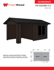 FIberWood SCANDINAVE FW-E2863MD-013 Instructions D'installation