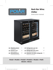 Polar Refrigeration GH130 Mode D'emploi