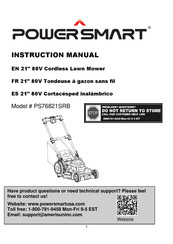 Powersmart PS76821SRB Manuel D'instructions