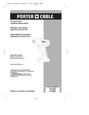 Porter Cable PC1200ID Manuel D'instructions