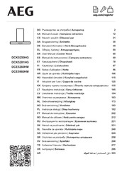 AEG DCK0250HG Notice D'utilisation