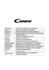 Candy CGM60NX Notice D'installation Et D'utilisation