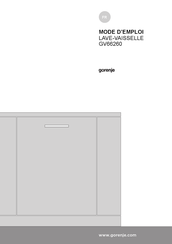 Gorenje GV66260 Mode D'emploi