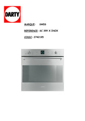 Smeg SC 399 X Instructions Pour L'utilisateur