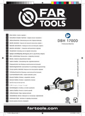 Far Tools DBH 1700D Notice Originale