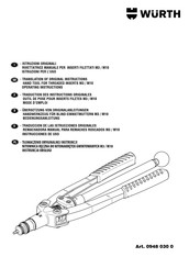 Würth 0948 030 0 Mode D'emploi