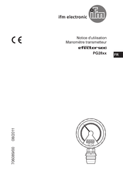 IFM Electronic Efector500 PG2893 Notice D'utilisation