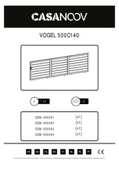 Casanoov VOGEL 500C140 Instructions De Montage