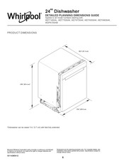 Whirlpool WDT750SAK Guide De Dimensions