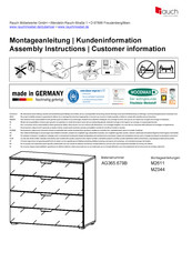 Rauch Artemis AG365.679B Instructions De Montage