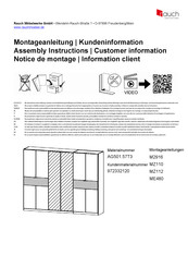 Rauch M2916 Notice De Montage