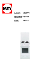 VEDETTE 2833670 Guide D'installation