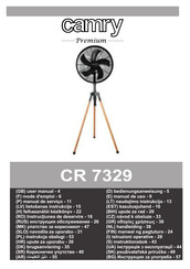 camry Premium CR 7329 Mode D'emploi