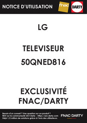 LG 50QNED816 Guide De L'utilisateur