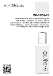 mundoclima MH-50-V9 Manuel D'installation Et L'utilisauter