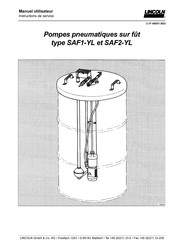 Lincoln SAF2-YL Manuel Utilisateur