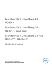 Dell UltraSharp 24 Guide D'utilisation