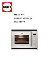 AEG MCC4061E Guide De L'utilisateur