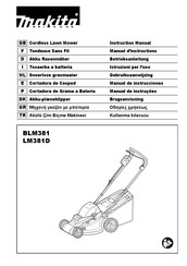 Makita BLM381 Manuel D'instructions