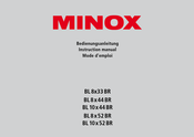 Minox BL 10x44 BR Mode D'emploi