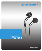 Sennheiser MX 980 Notice D'emploi