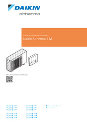Daikin Altherma 3 M EBLA04E 3V3 Série Guide De Référence Installateur