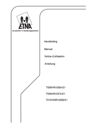 ETNA T016VWRVSBB/E1 Notice D'utilisation