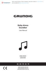 Grundig GSB 950 Mode D'emploi