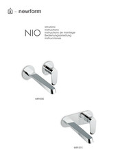 newform NIO 68930E Instructions De Montage