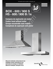 S&P BOX-600 S Instructions De Montage Et D'utilisation